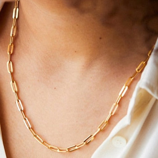 Rosa Link Chain Necklaces