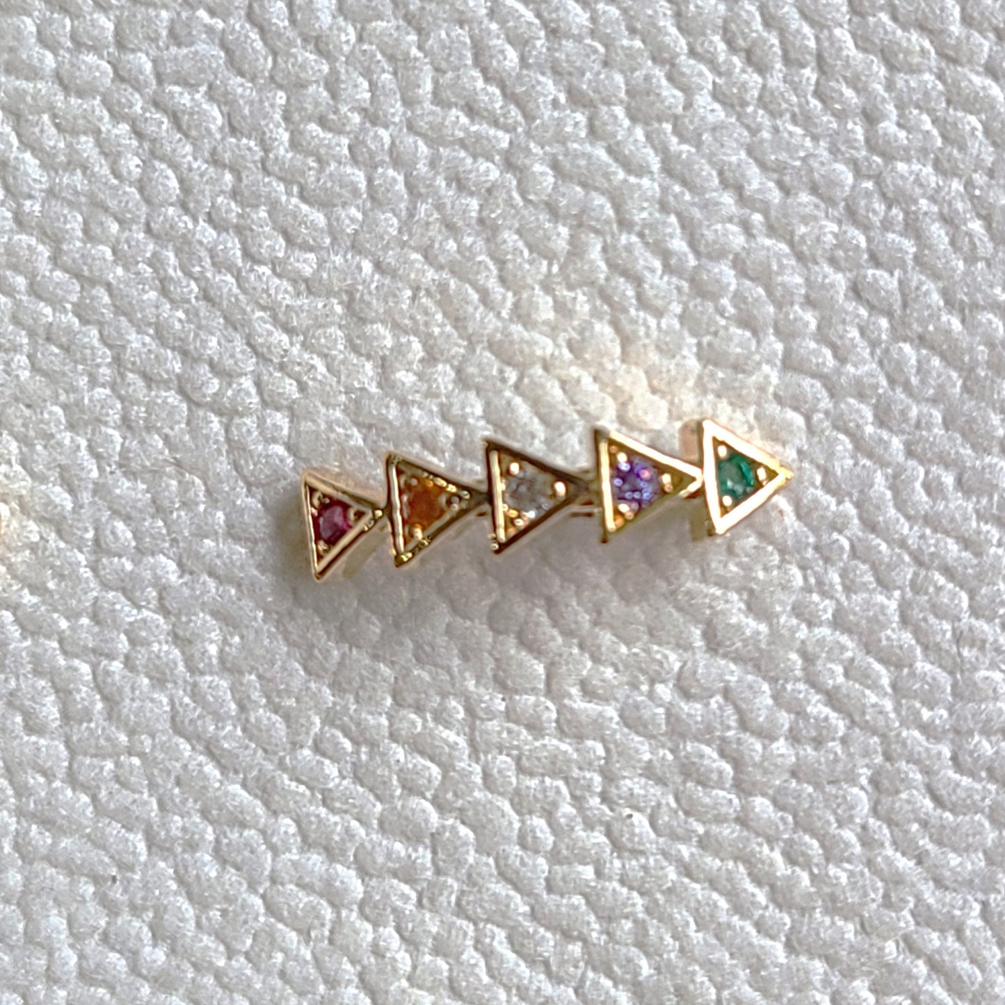 Rainbow Arrow Earrings