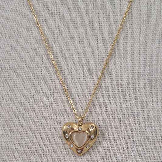 Bruna Heart Necklace