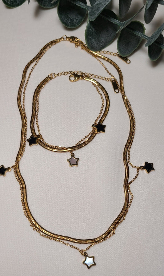 Little Star Necklace set