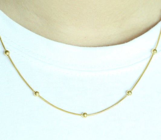 Arabelle Round Ball Necklace