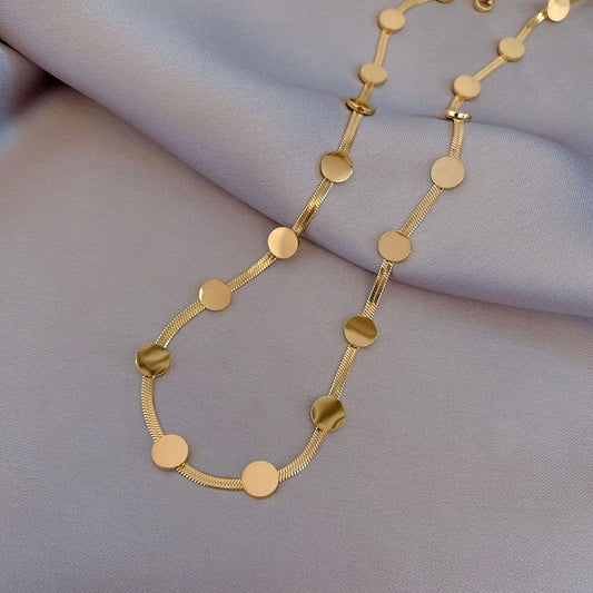 Minimalist Titanium Steel Necklaces