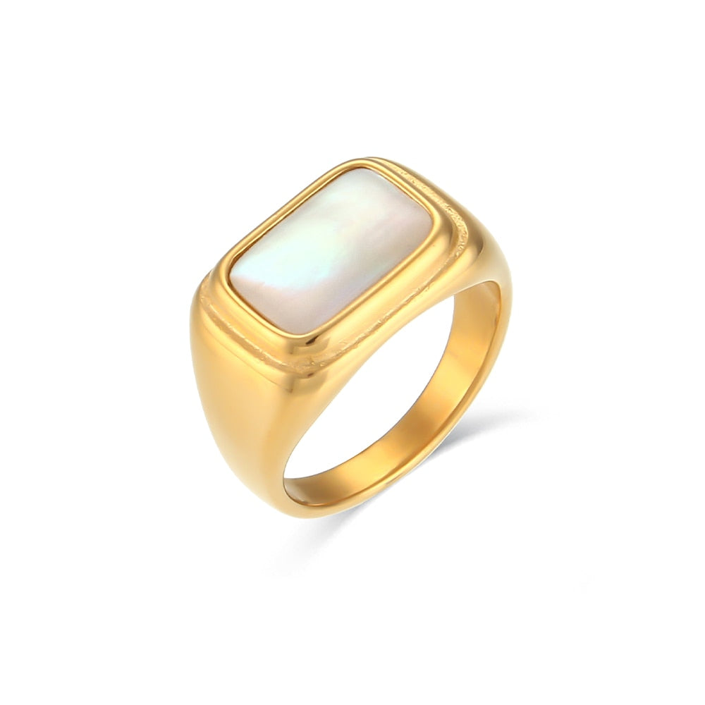 Mother Of Pearl Ring