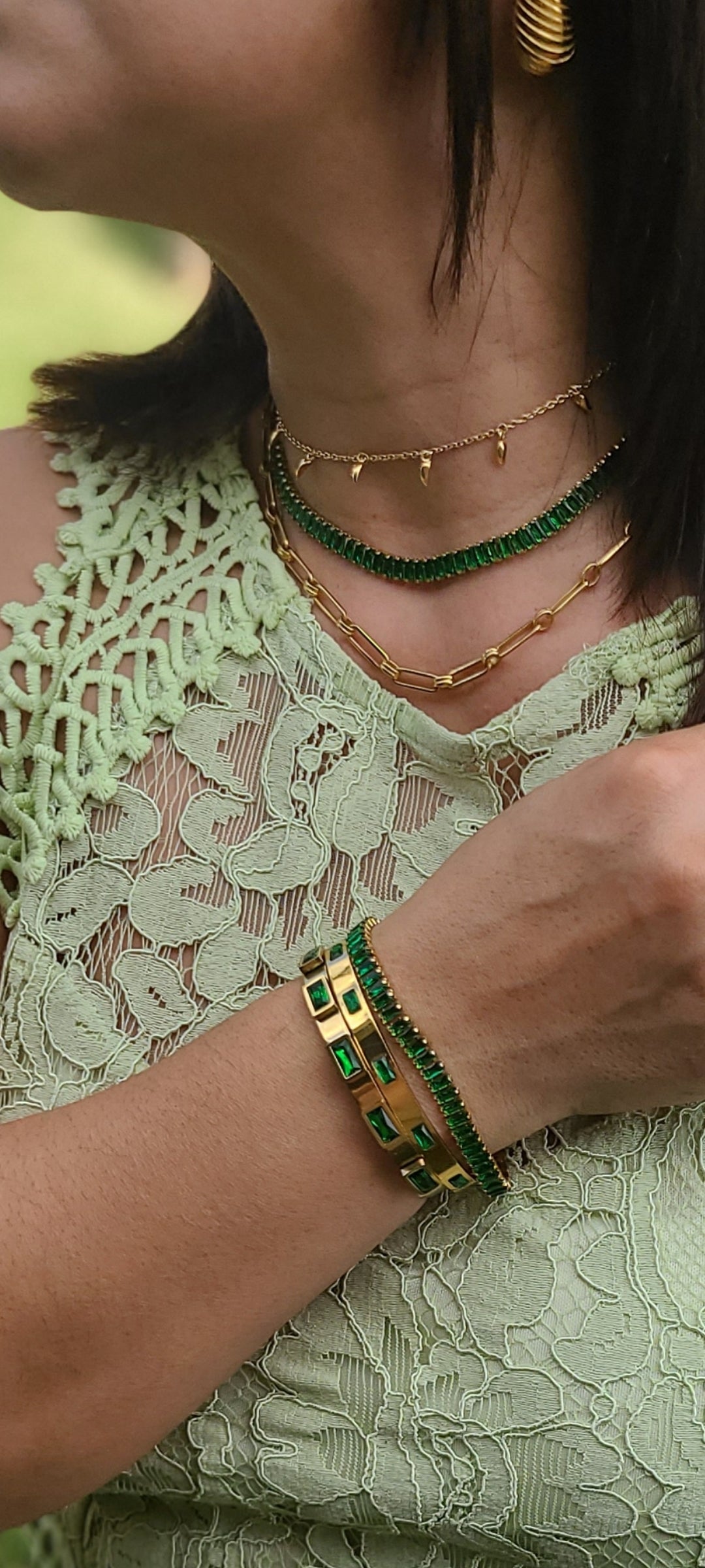 Alegria Emerald Necklace