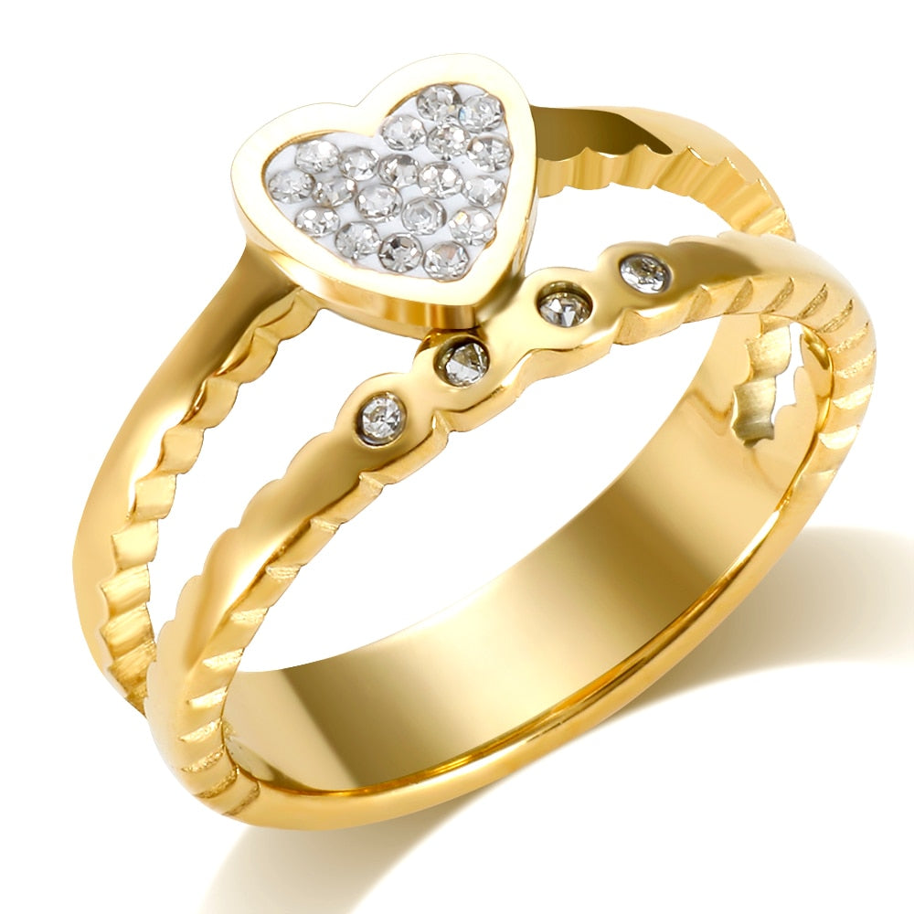 Lina Heart Ring